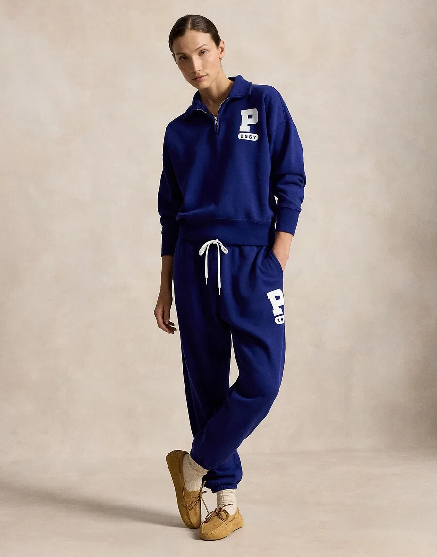 Зауженные брюки Polo Ralph Lauren королевского синего цвета