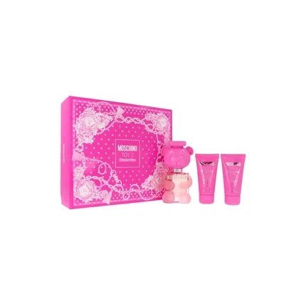 Набор парфюмерный Moschino Toy 2 Bubble Gum, 50ml Eau De Toilette + 50ml Shower Gel + 50ml Body Lotion