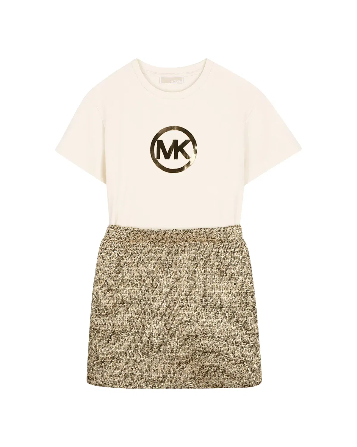 Детское платье для девочек с коротким рукавом Michael Kors, Amarillo