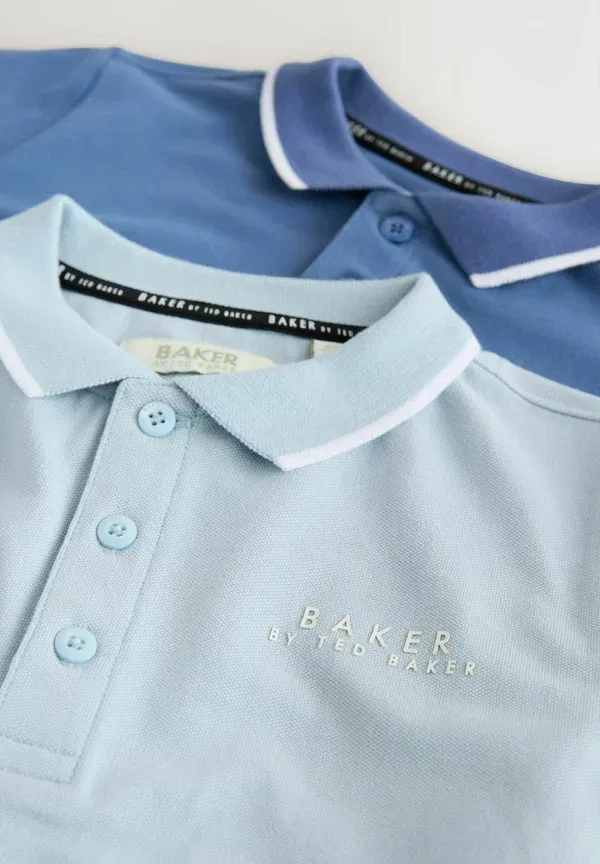 Детская рубашка поло Baker By Ted Baker, синий — фото 2