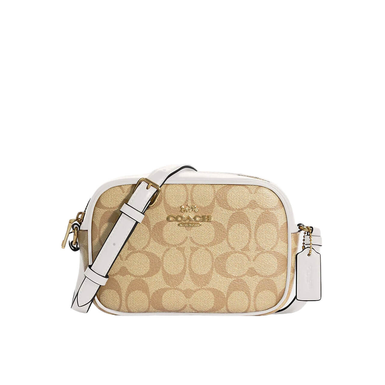 

Мини-сумка Coach Outlet Jamie, золотой/светлый хаки