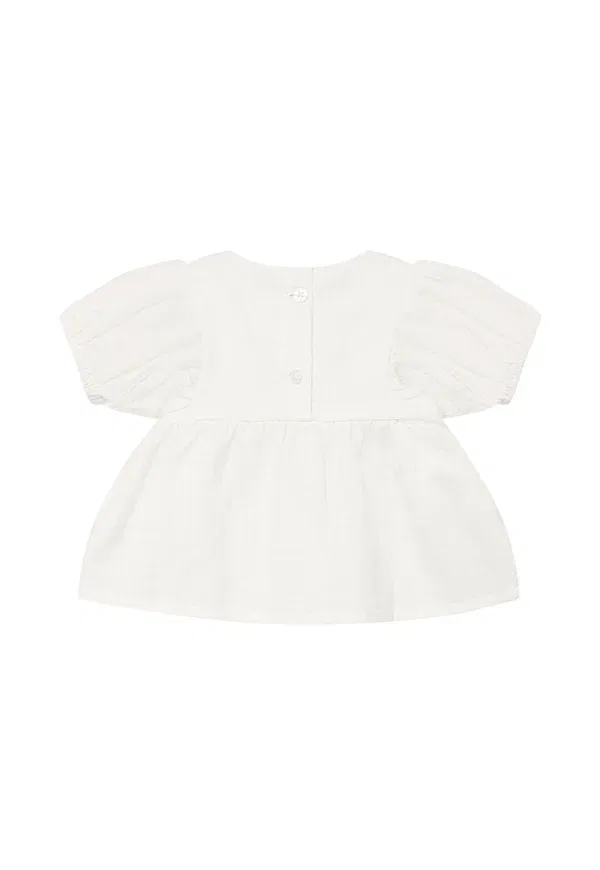 Блуза хлопковая Blouse Noppies, egret, цвет egret — фото 2
