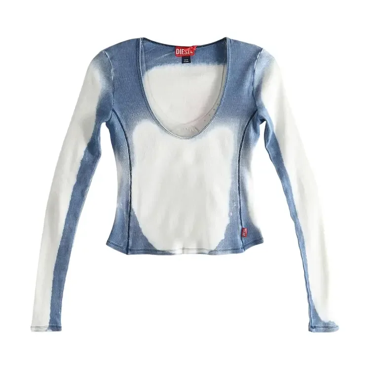 Футболка с длинными рукавами Diesel T-Ulio, синяя