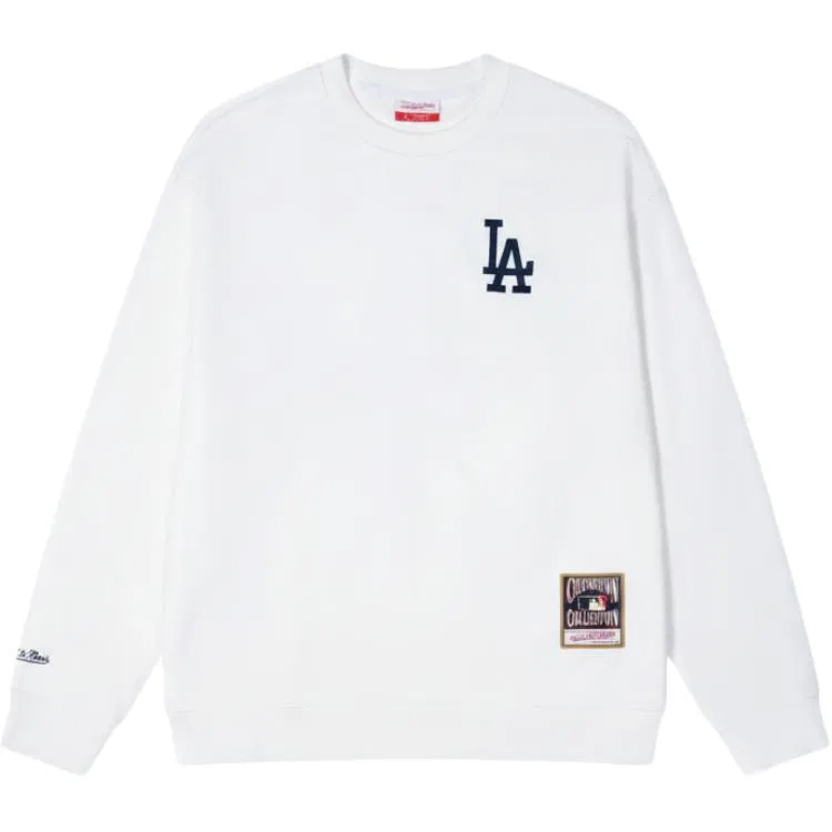 Детский свитшот с круглым вырезом New York Yankees Black Mitchell Ness — фото 3