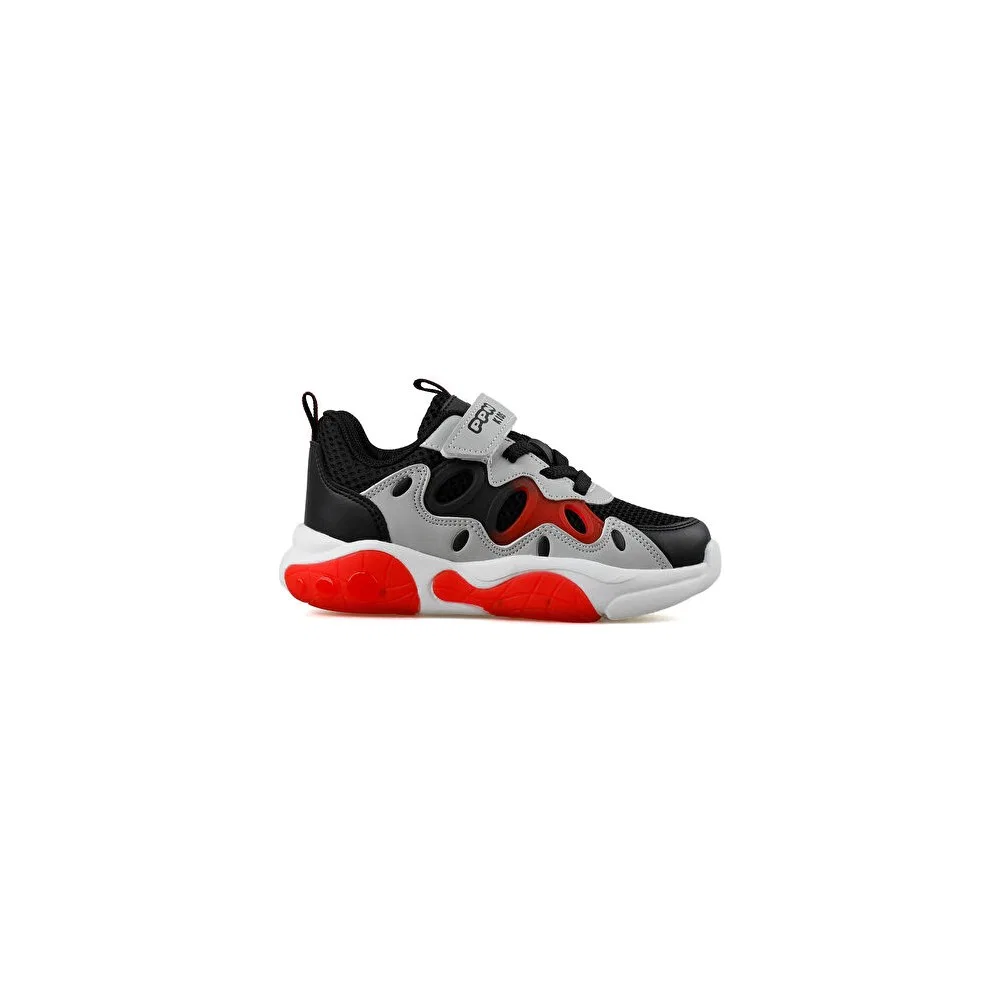 Детские повседневные кроссовки Pepino PY25 1872 Patik, Black Red