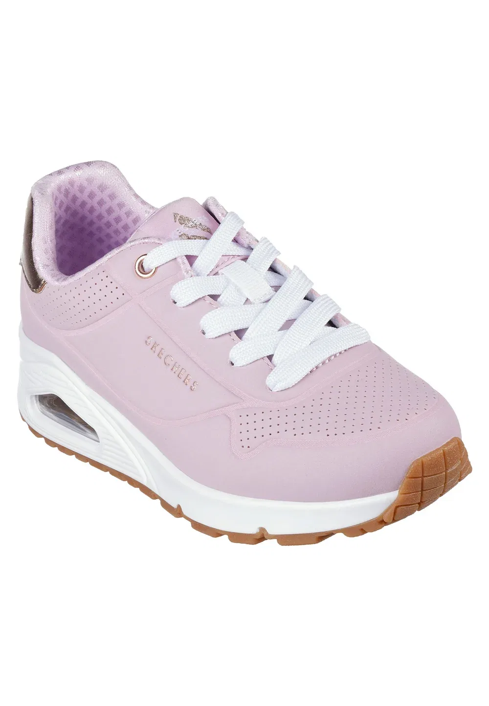 Кроссовки Uno gen1 shimmer away Skechers, Pink — фото 2