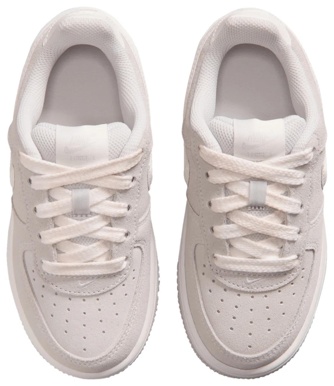 Детские кроссовки для девочек Nike Air Force 1 Low, Grey/White — фото 4
