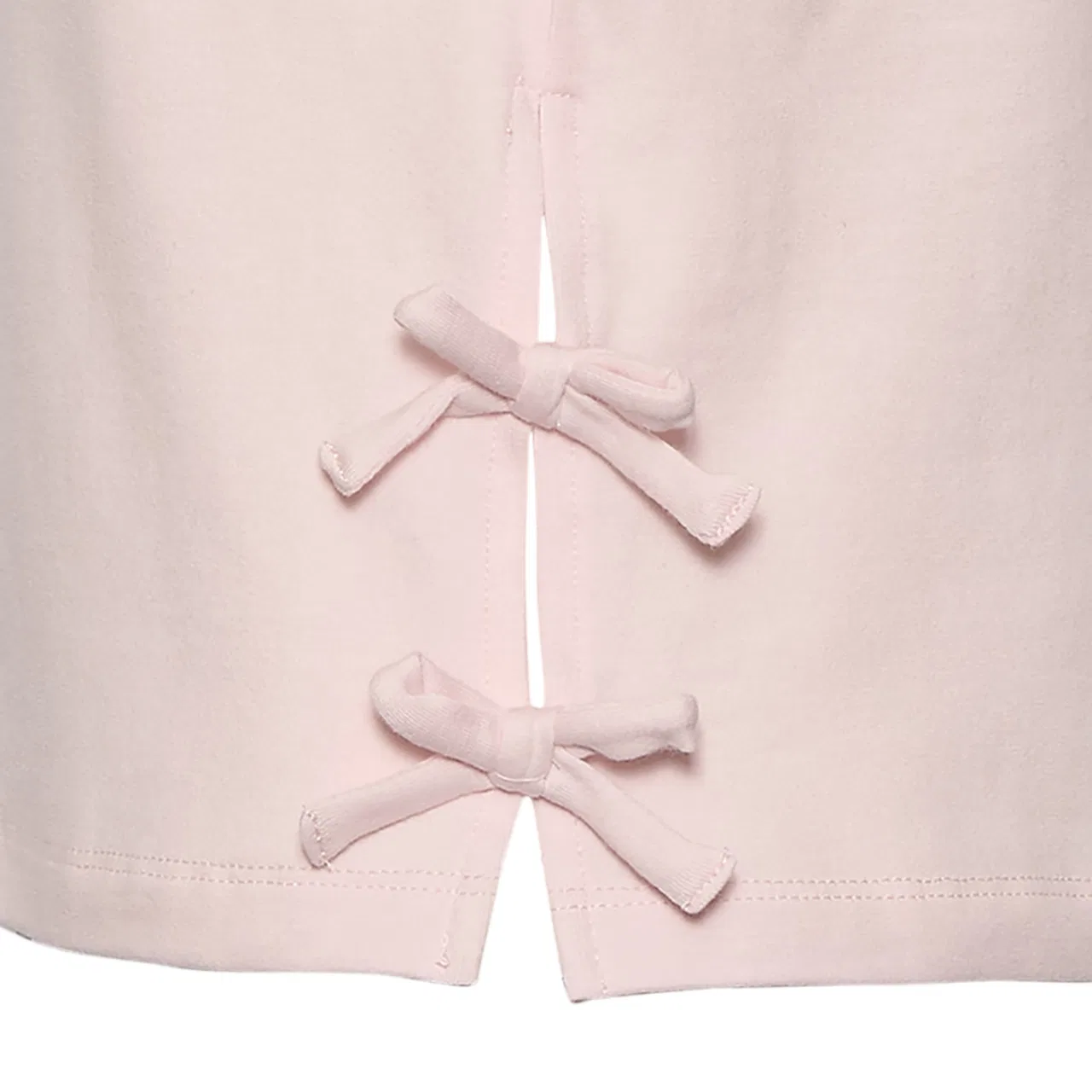 Детская футболка для девочек с боковыми бантами Bow T-Shirt LCKR, синий — фото 2