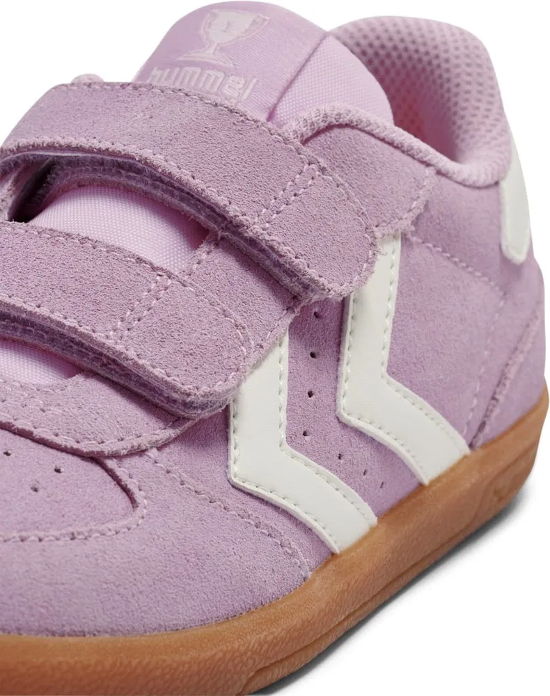 Кроссовки спортивные детские Victory Suede Ii Hummel, розовый — фото 3