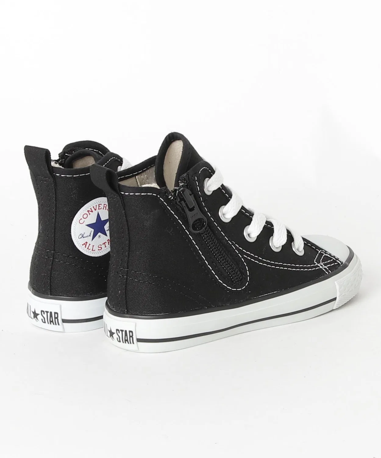 Детские кеды с высокой посадкой Converse Child All Star N Z Hi, Black — фото 2