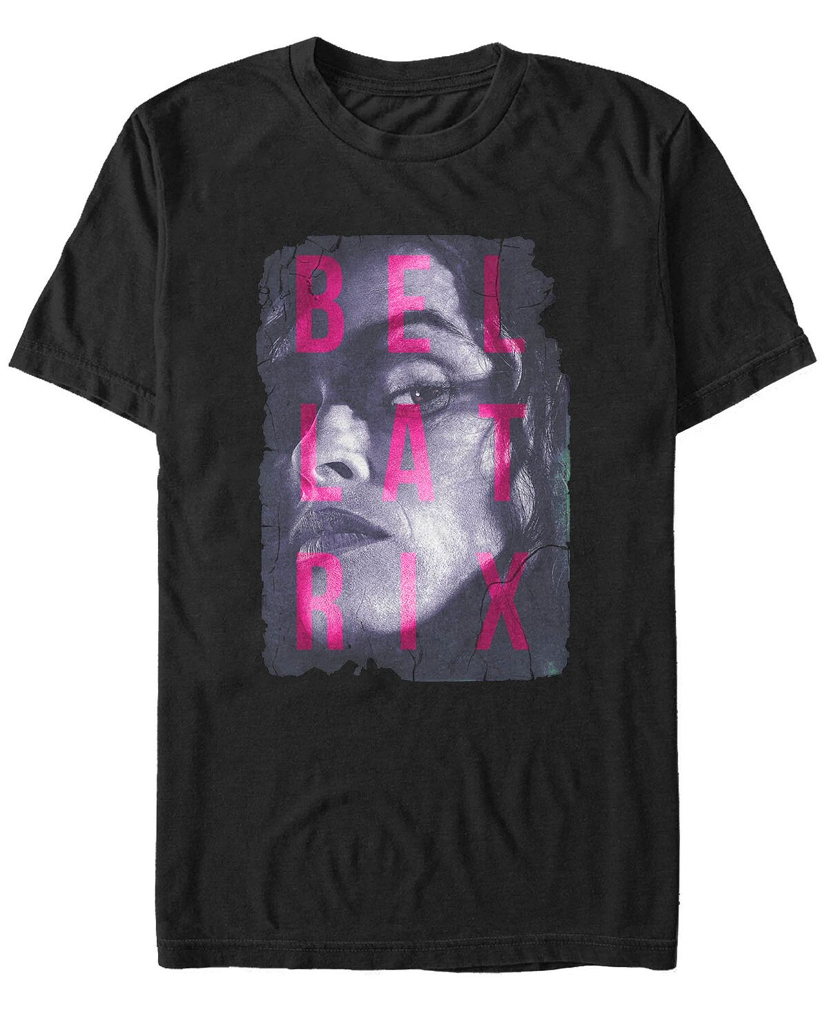 

Гарри поттер мужская футболка с коротким рукавом bellatrix big face poster Fifth Sun, черный