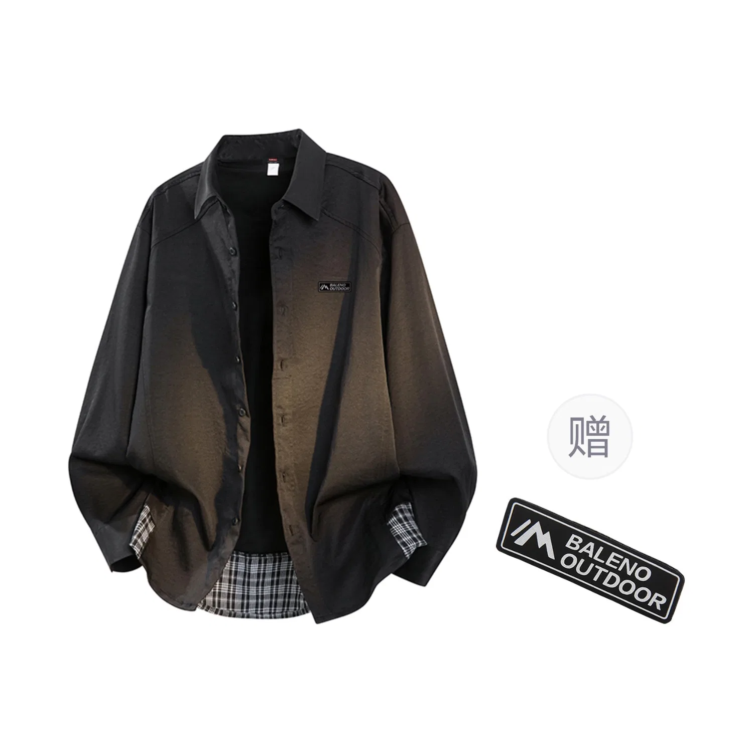 Детская рубашка с воротником BALENO, Black