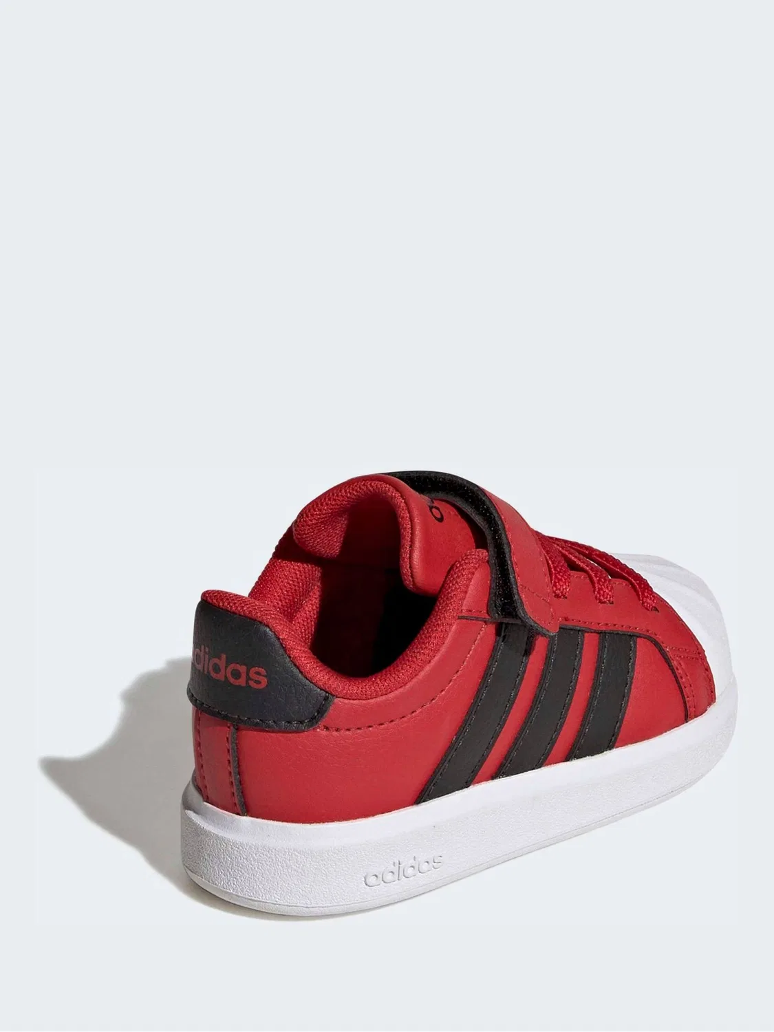 Кроссовки с эластичными шнурками Red Street Talk adidas, Красный — фото 4