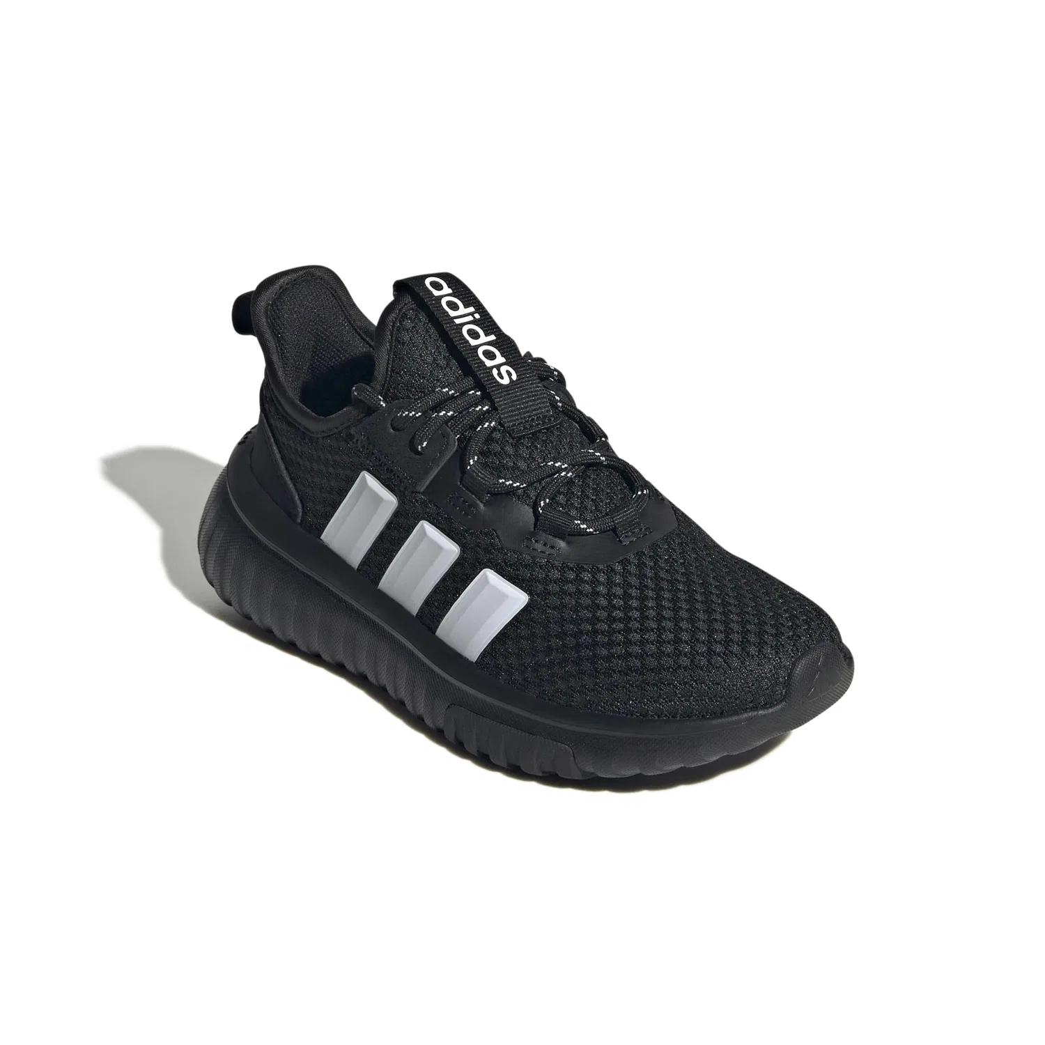 Детские кроссовки для мальчиков с шнуровкой Kaptir 4.0 Shoes Kids Adidas, Core Black Ftwr White Core Black — фото 3