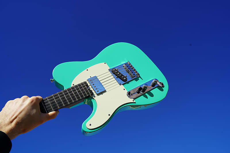 

Schecter DIAMOND SERIES Nick Johnston PT - 6-струнная электрогитара Atomic Green для левой руки (2023)