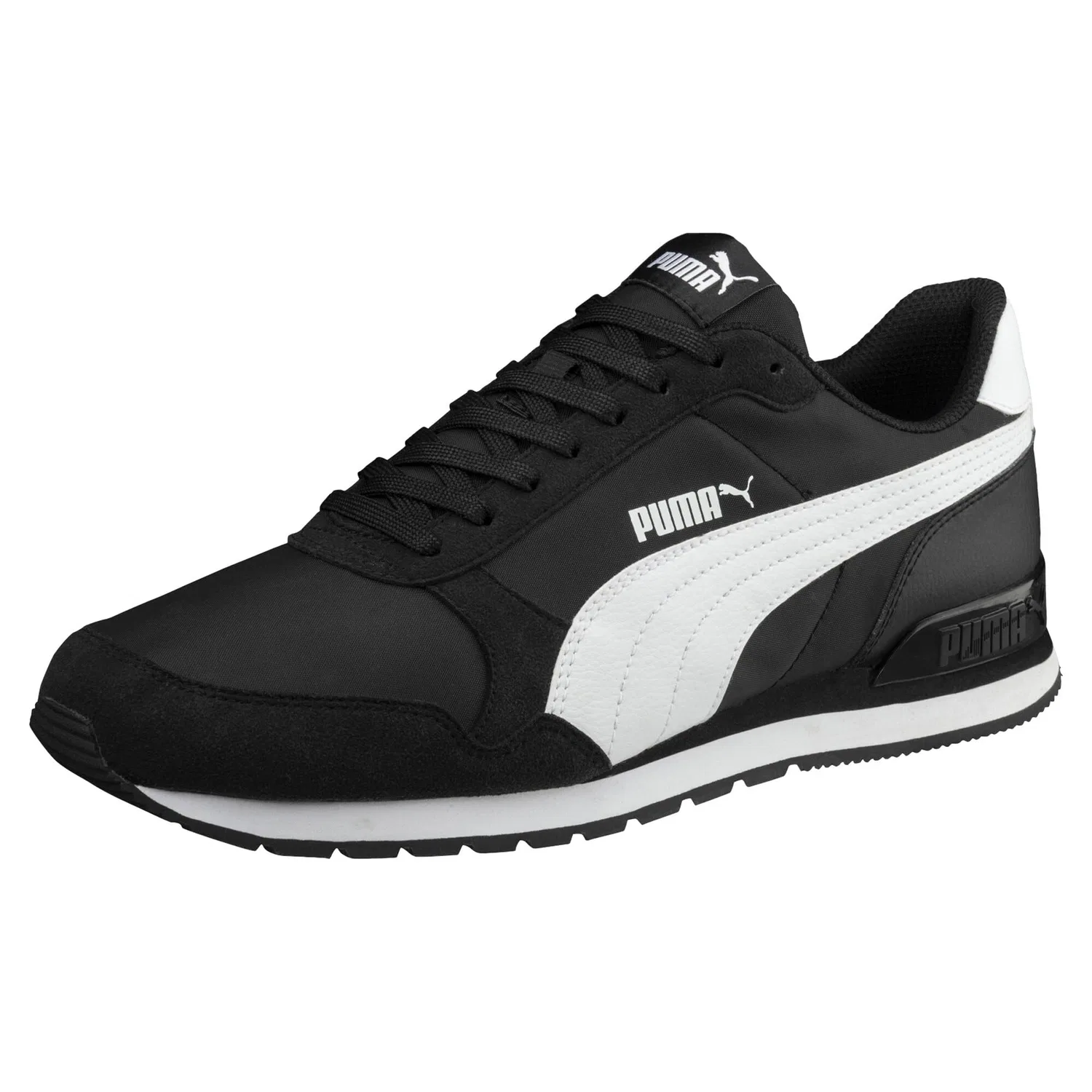 Детские кроссовки с легендарным дизайном PUMA St Runner V2 Nl PUMA Black PUMA White