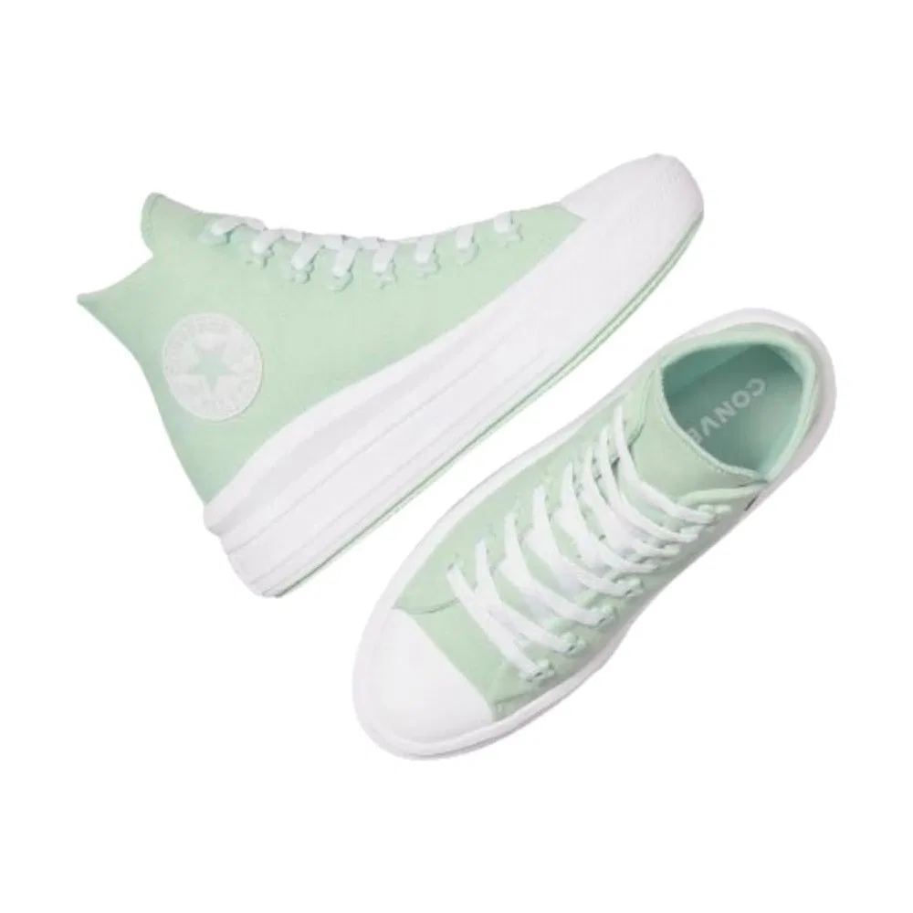 Детские кроссовки на платформе Converse CHUCK TAYLOR ALL STAR MOTION PLATFORM STARS — фото 4