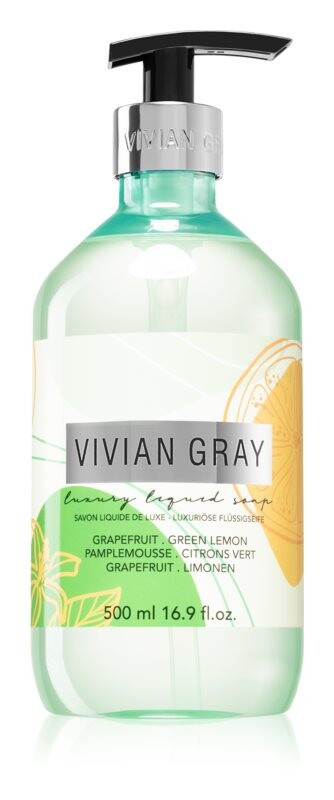 

Освежающее жидкое мыло Vivian Gray Modern Pastel Grapefruit & Green Lemon