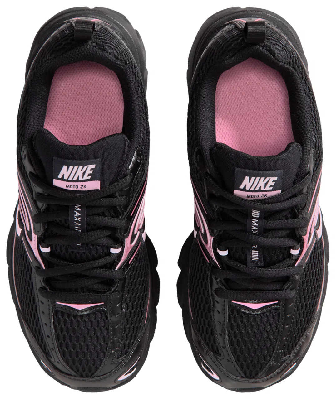 Кроссовки для девочек Air Max Moto 2K Nike, цвет Black/Pink Foam — фото 4