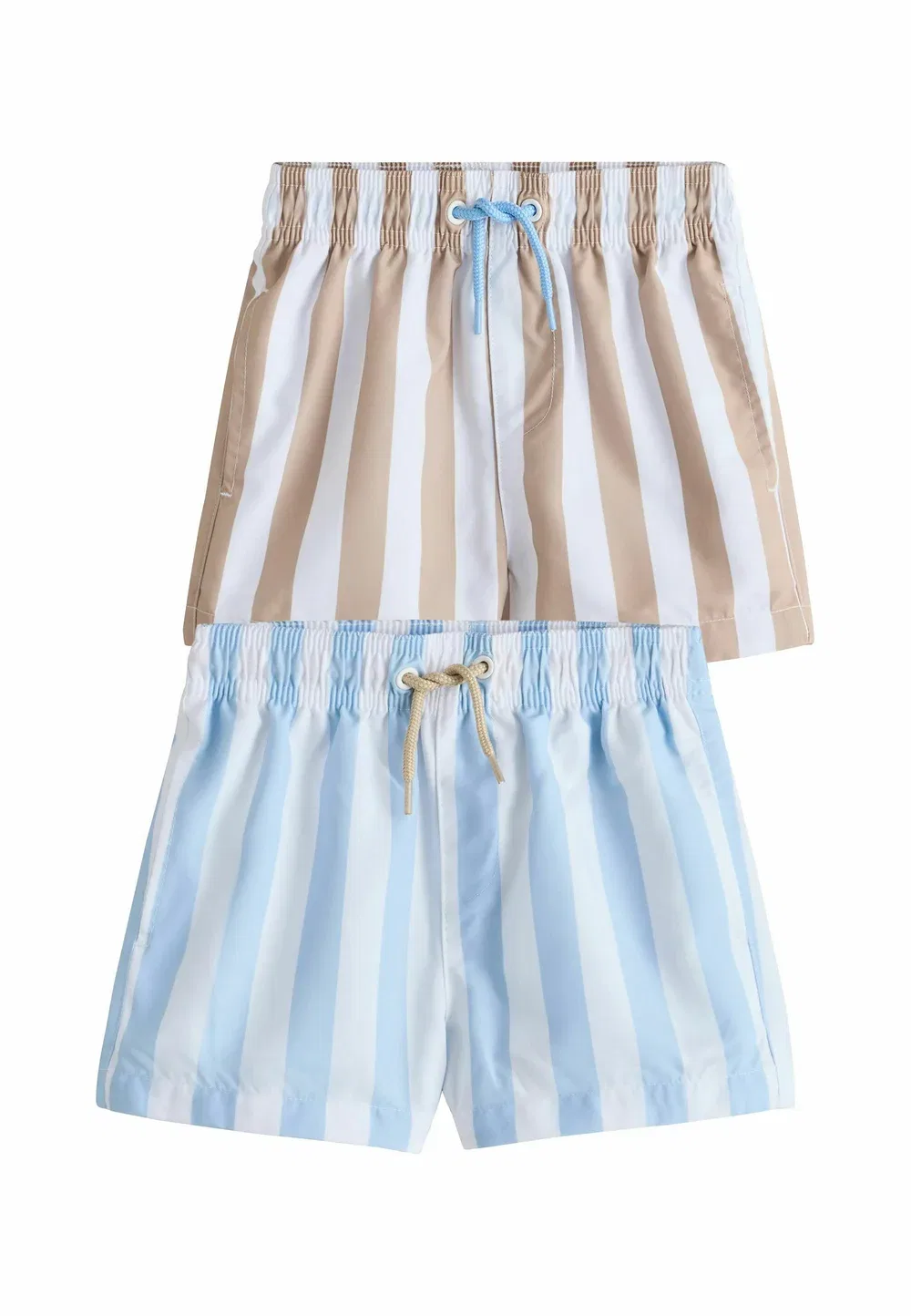 Комплект из 2 плавательных шорт Next, Blue Neutral Stripe