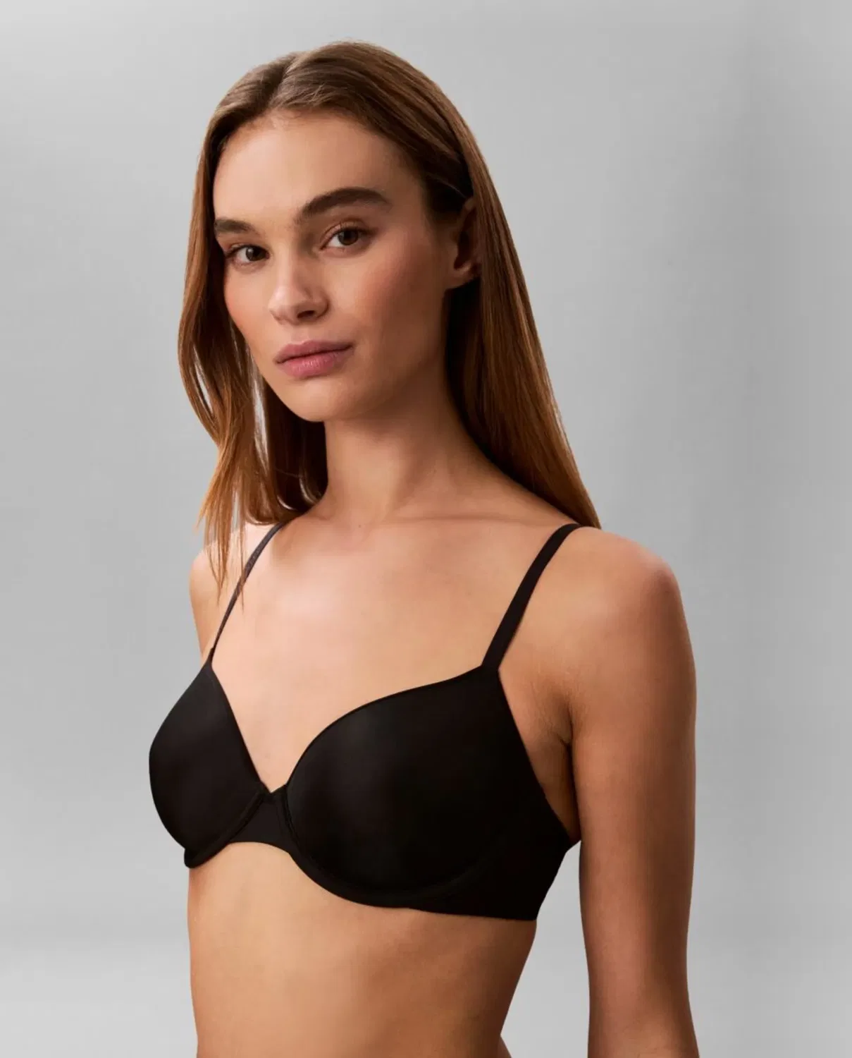 Женский бюстгальтер с косточками Perfectly Fit Ultralight Calvin Klein, Negro