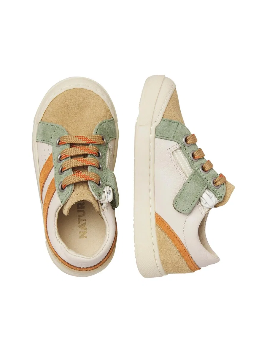 Кроссовки NATURINO 'Zylka' в натуральном белом цвете — фото 2