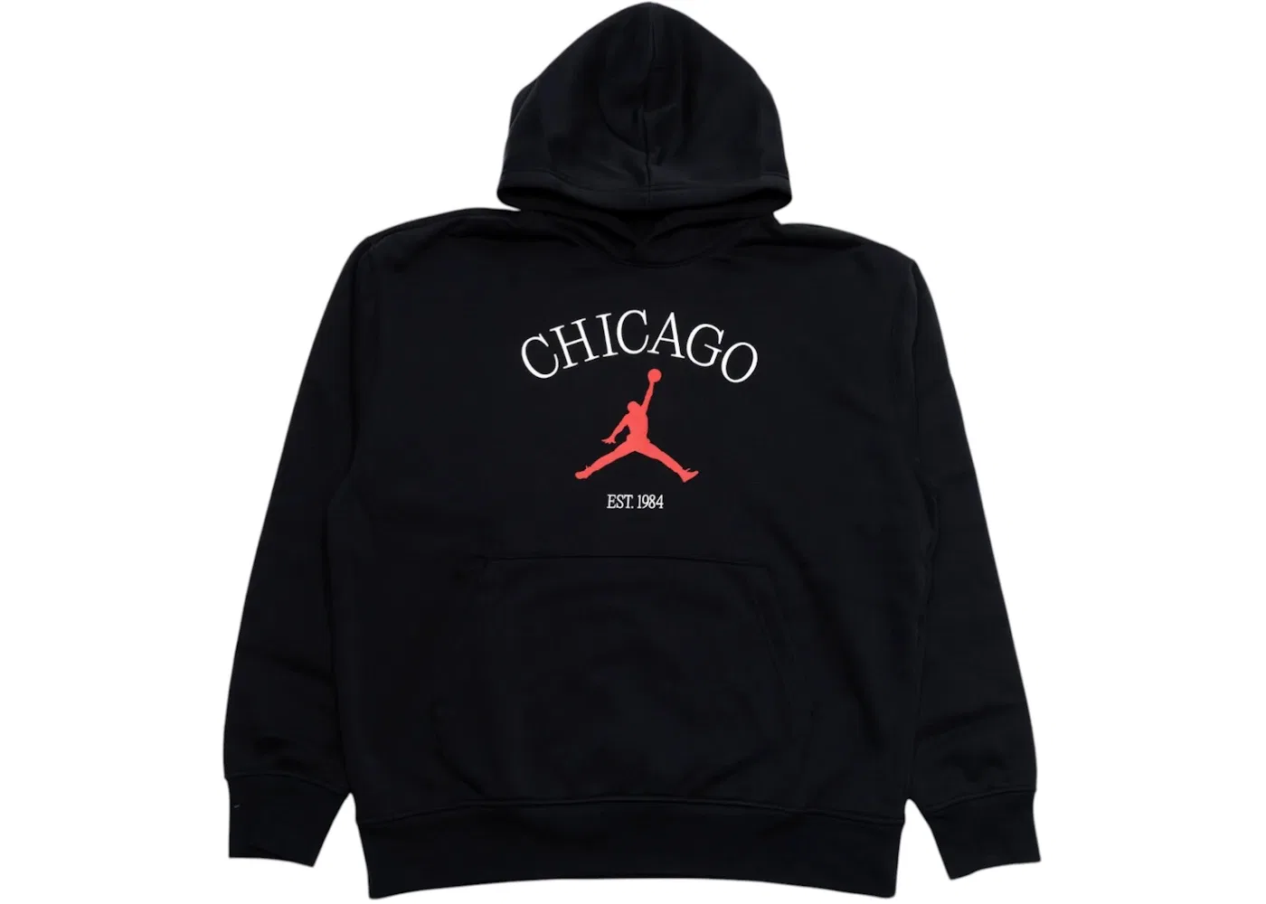 Мужской пуловер с капюшоном Jordan Chicago Pullover Hoodie, Black