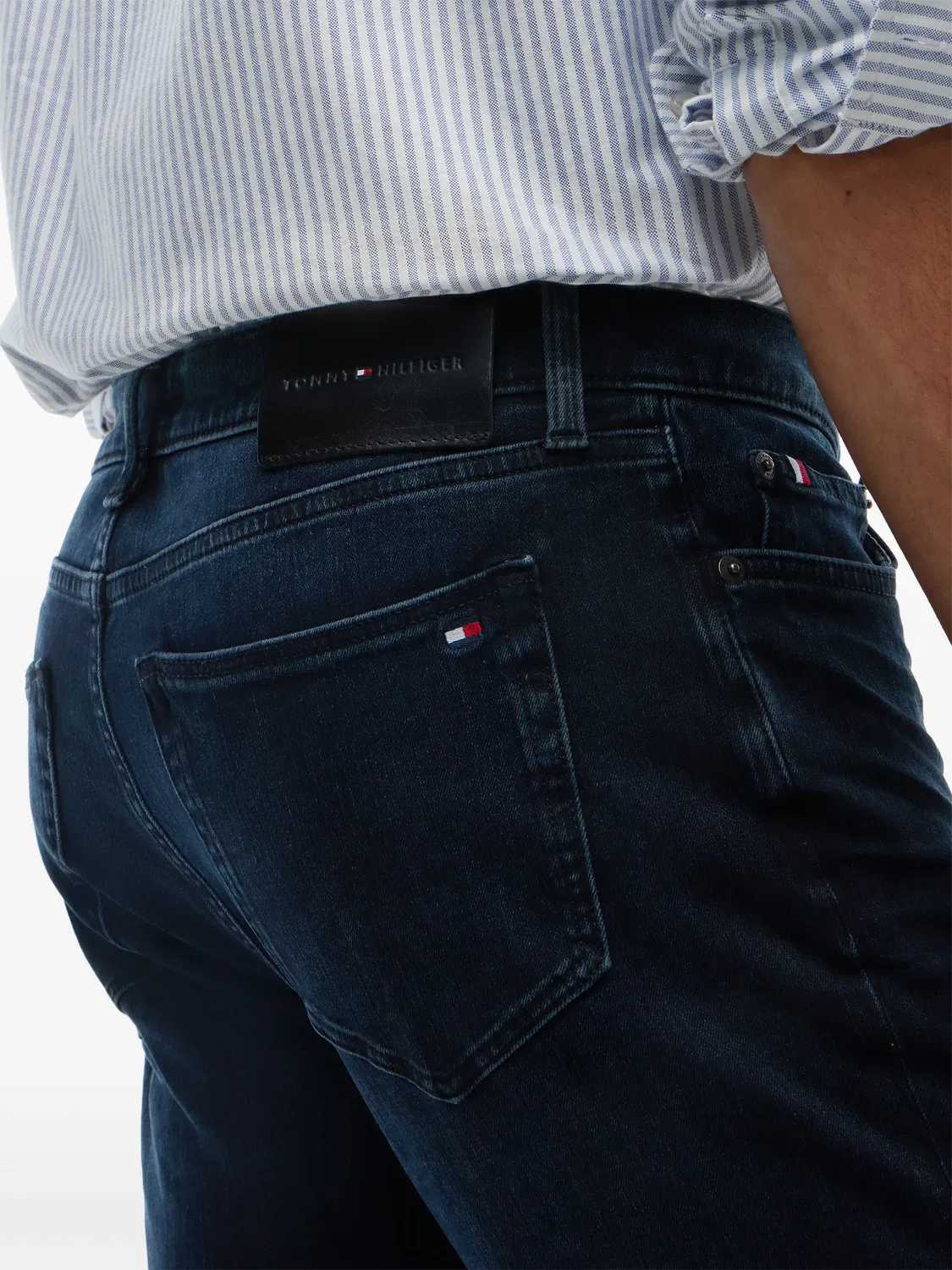 Tommy Hilfiger Слим-джинсы Bleeker, синий — фото 2