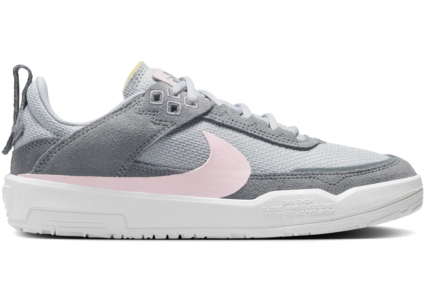 Детские кроссовки для скейтбординга Nike SB Day One Nike, Cool Grey/Wolf Grey/Pure Platinum/Pink Foam