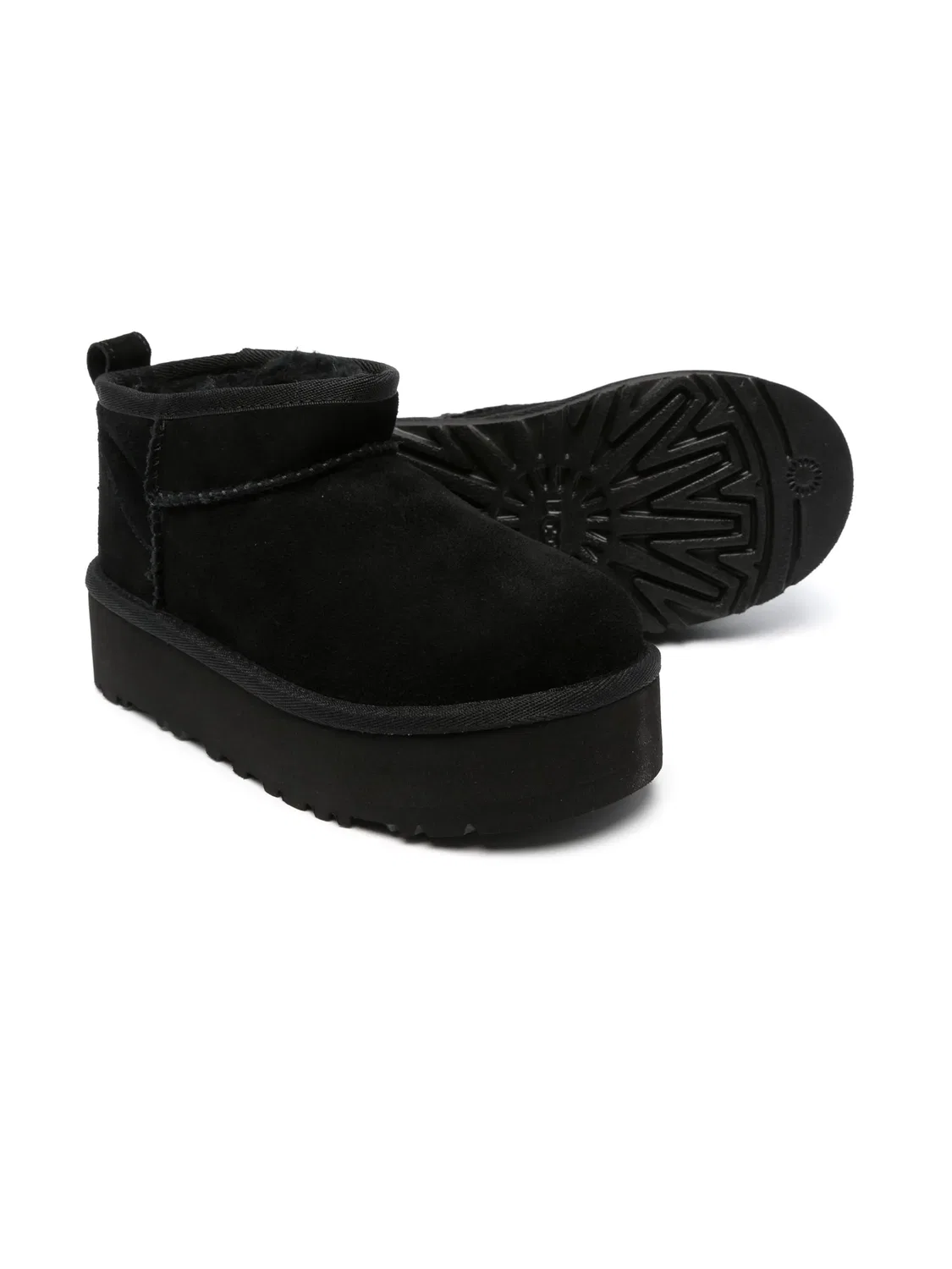 Классические мини-ботинки UGG, черный — фото 2