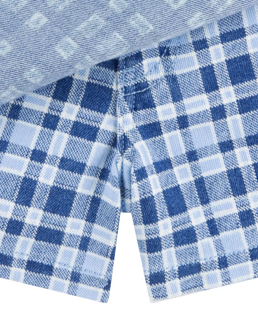 Юбка-шорты с принтом в клетку Levi's, Drew Me In — фото 3