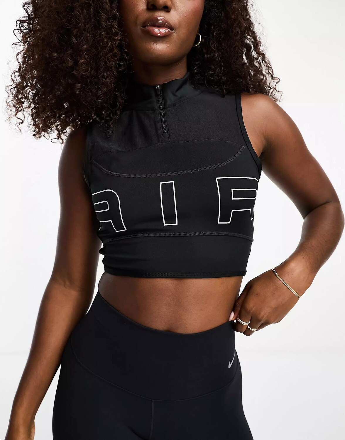

Топ Nike Running Air Dri-fit, черный