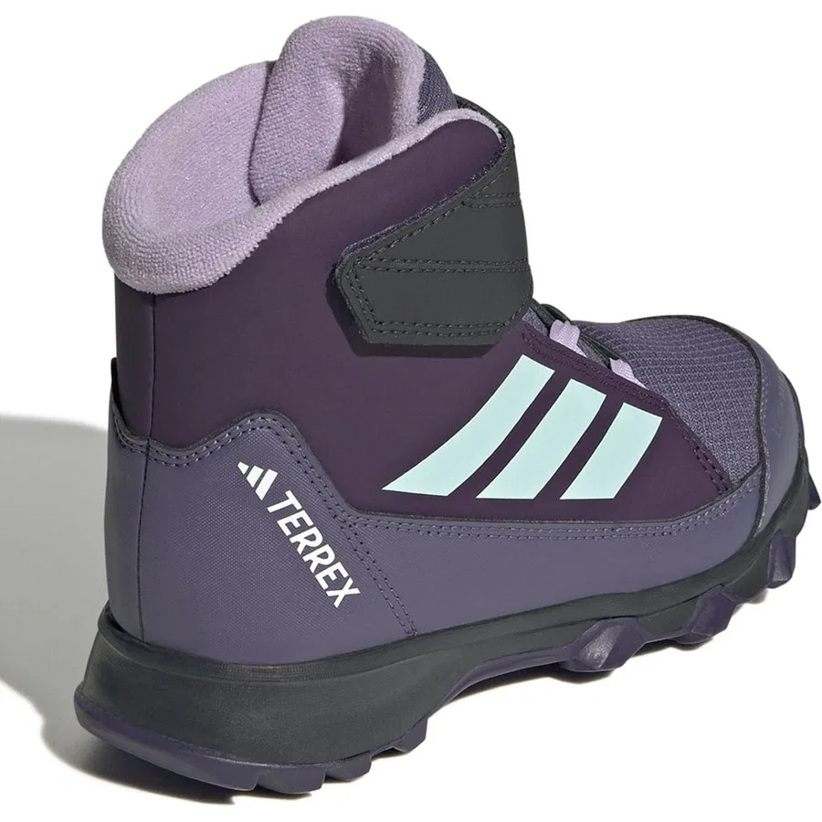 Детские зимние ботинки с утеплителем CLIMAWARM, модель Terrex, adidas, Бежевый — фото 4