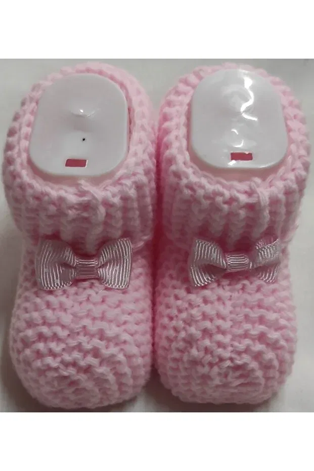 Детские пинетки трикотажные Özbebişim, Pink