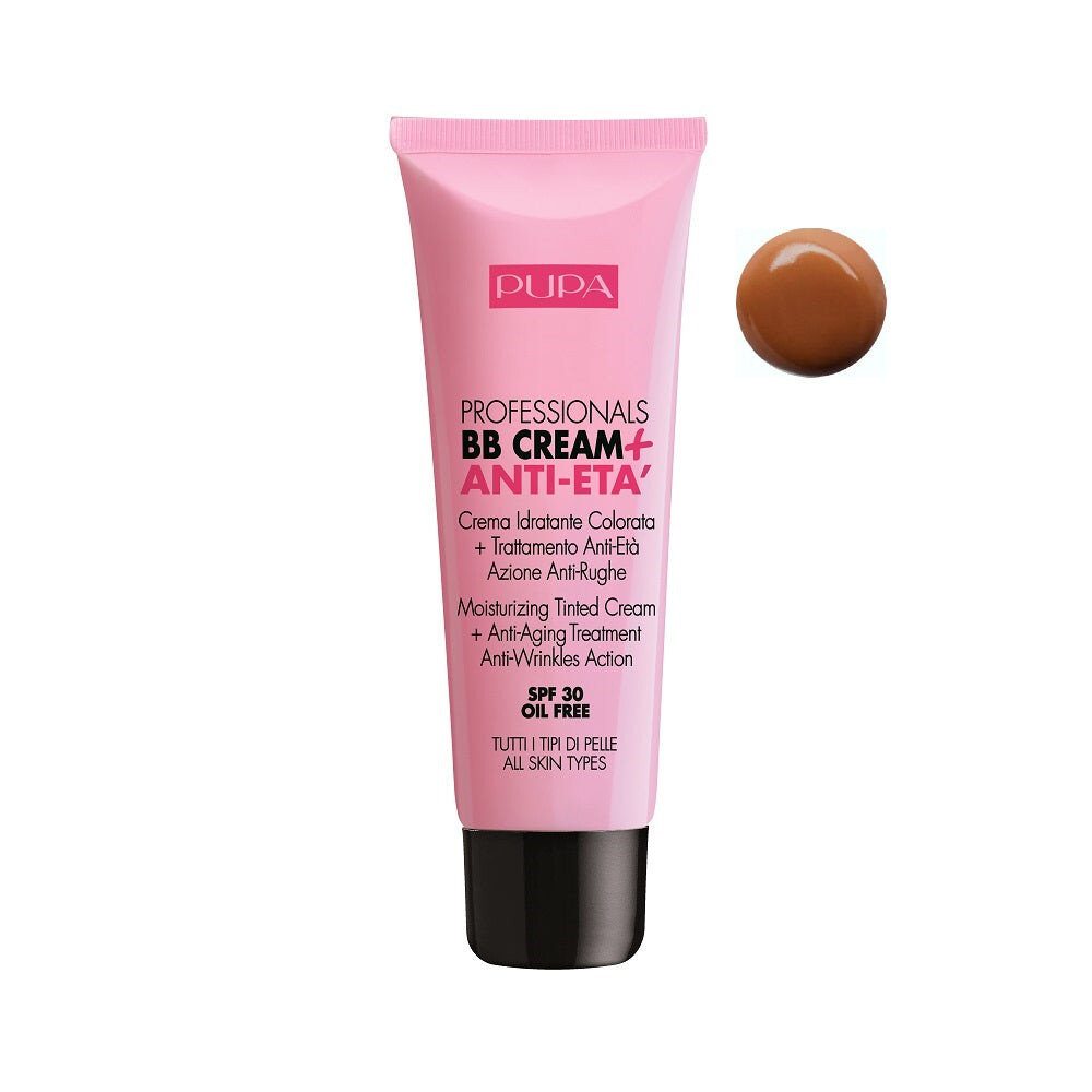 

Pupa Milano Professionals BB Cream + Anti-Eta SPF30 антивозрастной ВВ крем 002 Песочный 50мл