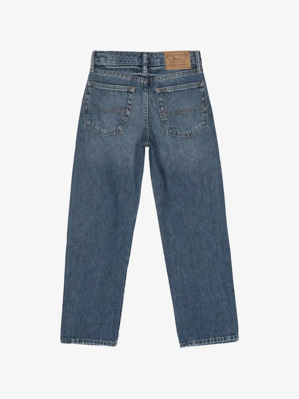Широкие джинсы POLO RALPH LAUREN KIDS, синий — фото 2