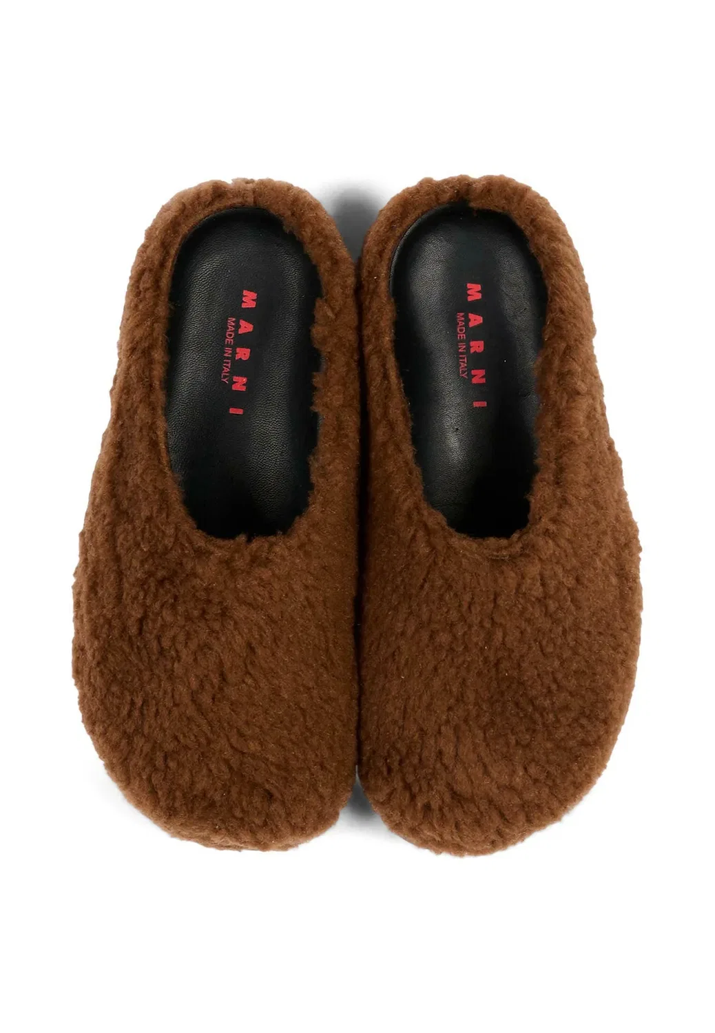 Сабо - тапочки Marni, Brown — фото 3