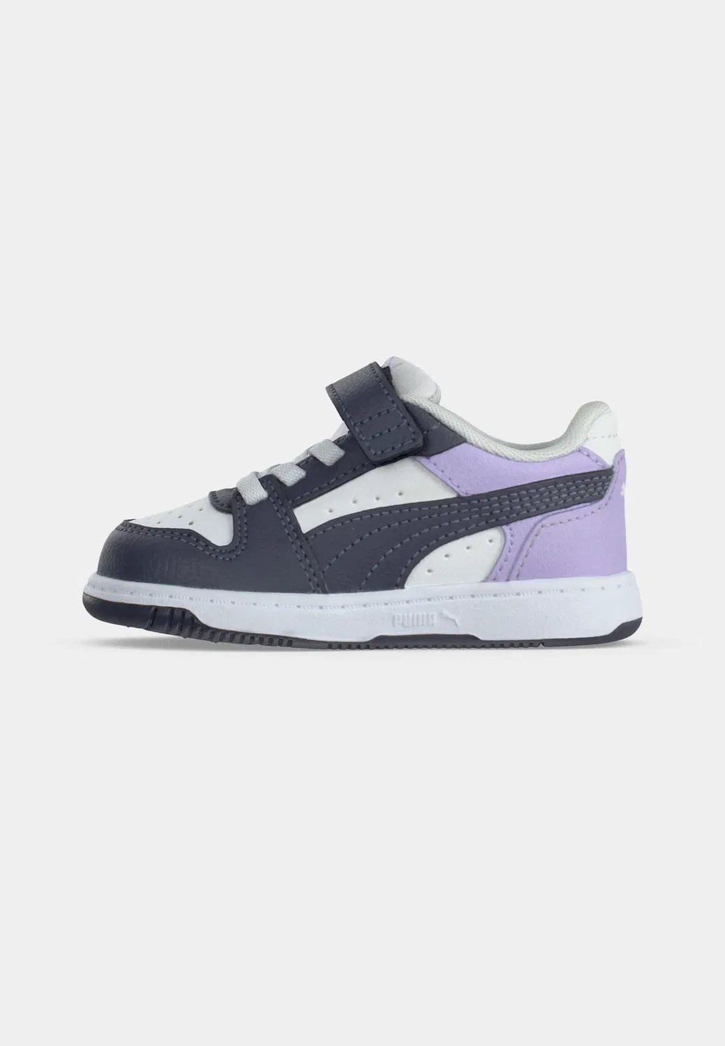 Кроссовки Rebound Slam унисекс Puma, White/Inky Depths/Light Lavender — фото 2