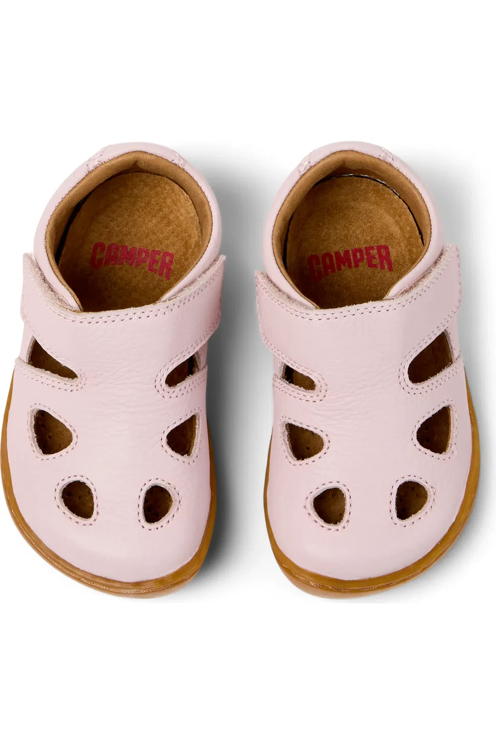 Сандалии детские Camper Peu Cami, с вырезом, Light/Pastel Pink — фото 4