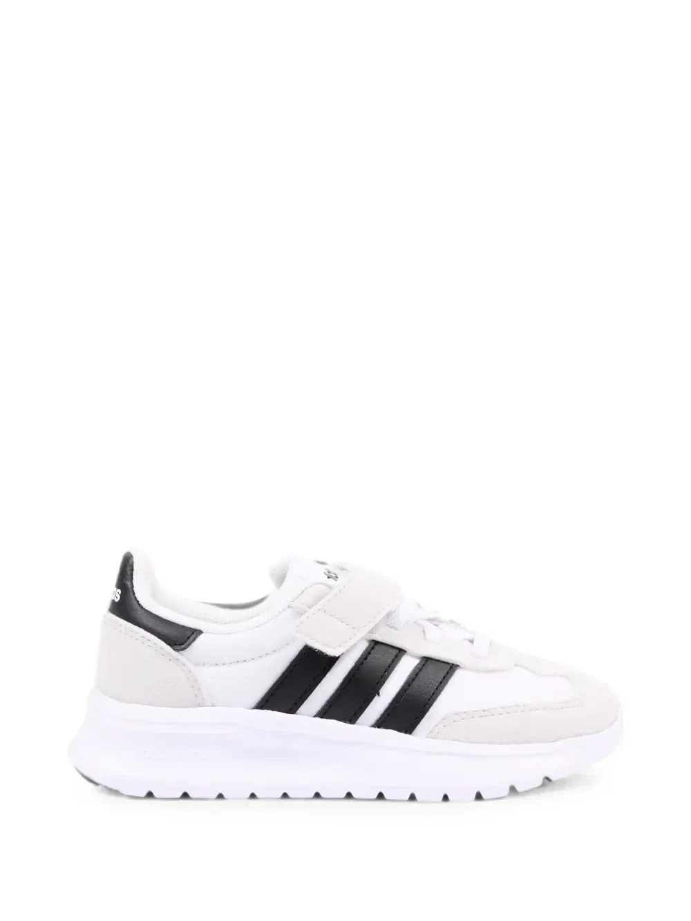 Кроссовки на липучке с логотипом Adidas Kids, белый