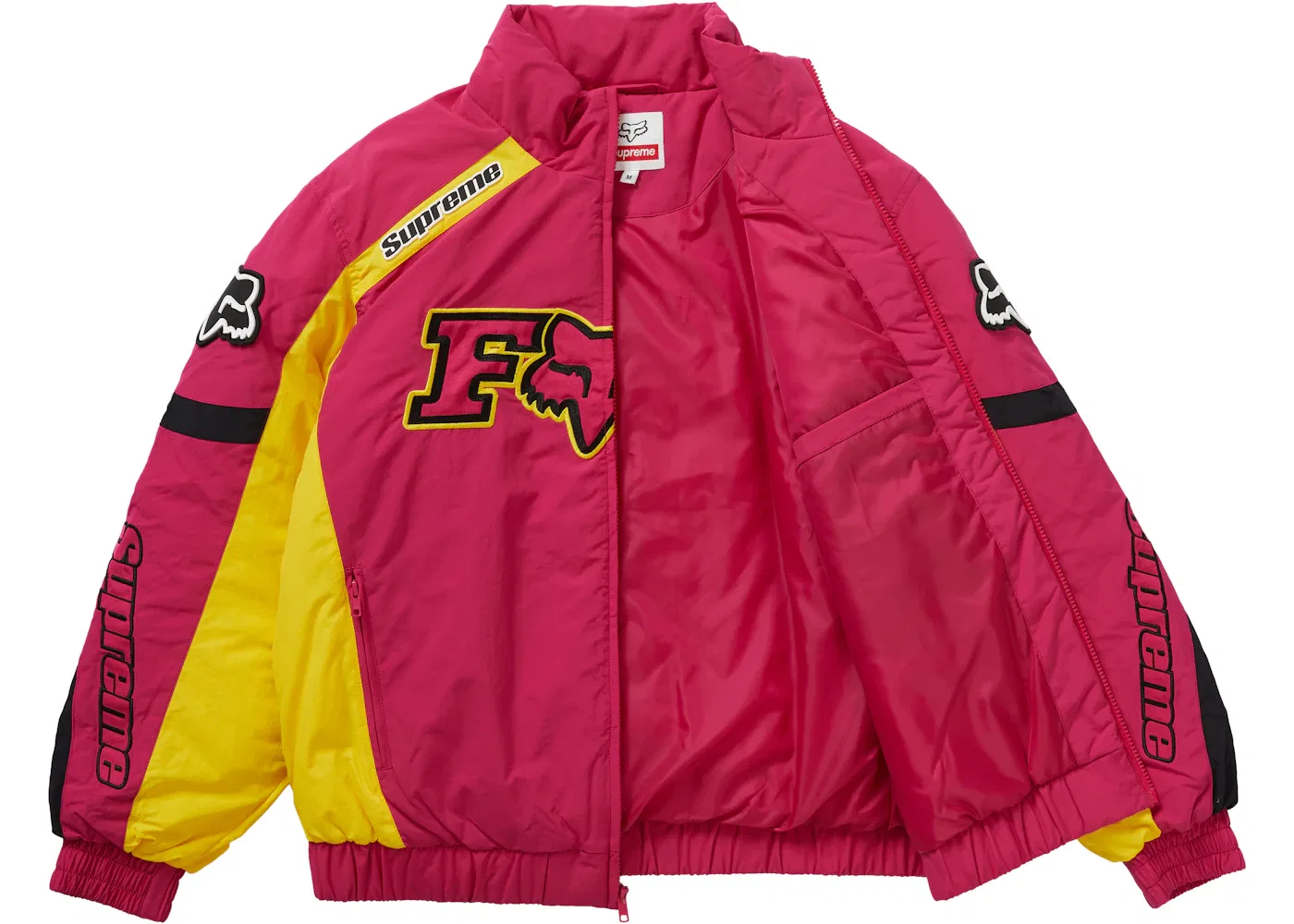 Мужская куртка-пуховик с наполнителем Puffy Jacket Supreme, Pink — фото 2