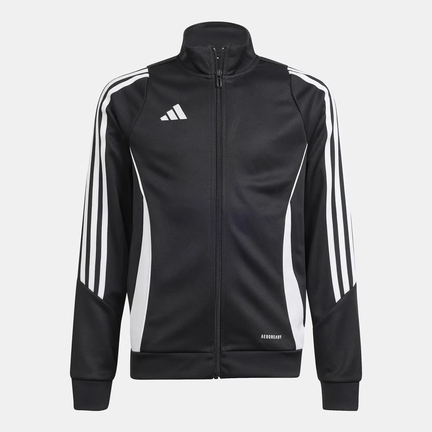 Куртка тренировочная футбольная с длинным рукавом Tiro 24 Adidas, черный
