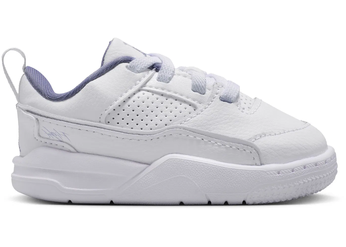 Детские кроссовки Lifestyle Jordan Flight Court Jordan, White/Dusty Amethyst