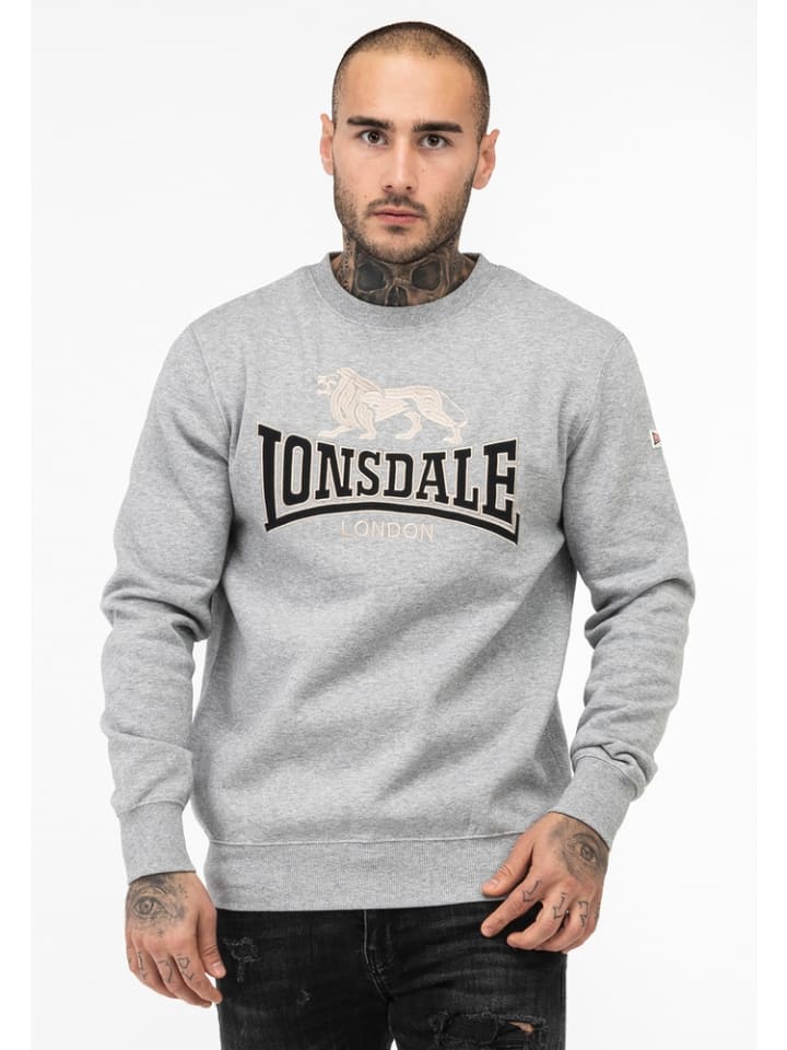 

Пуловер Lawins Lonsdale, серый