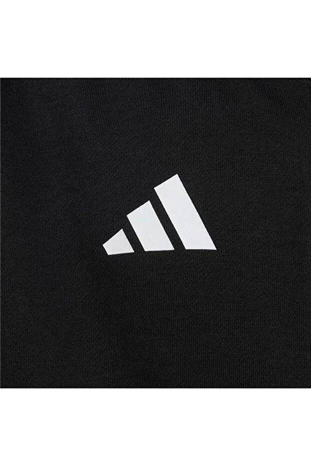 Детское худи для девочек джинсовое Adidas, Black — фото 4