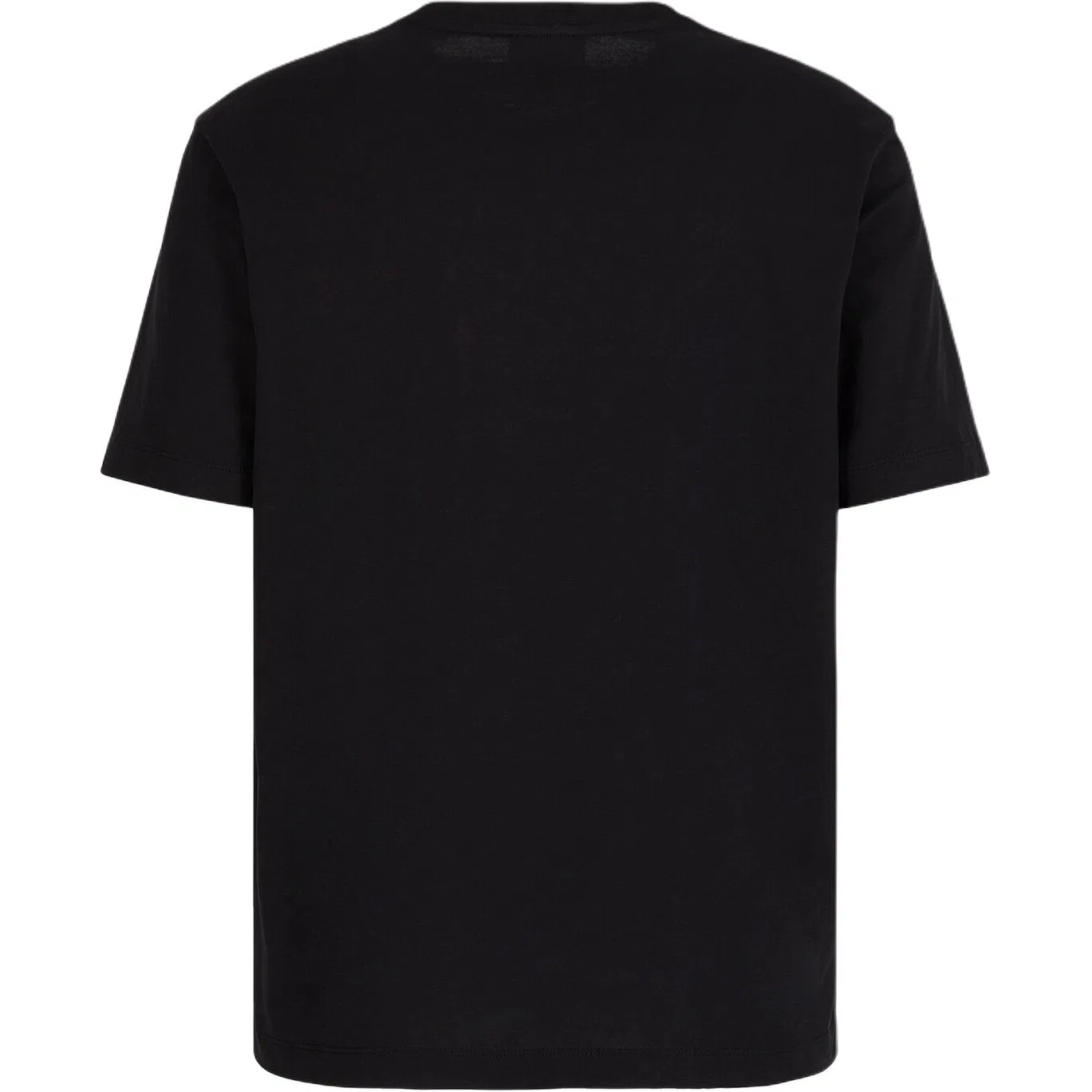 Мужская футболка с круглым вырезом прямого кроя Black EMPORIO ARMANI, Черный — фото 3