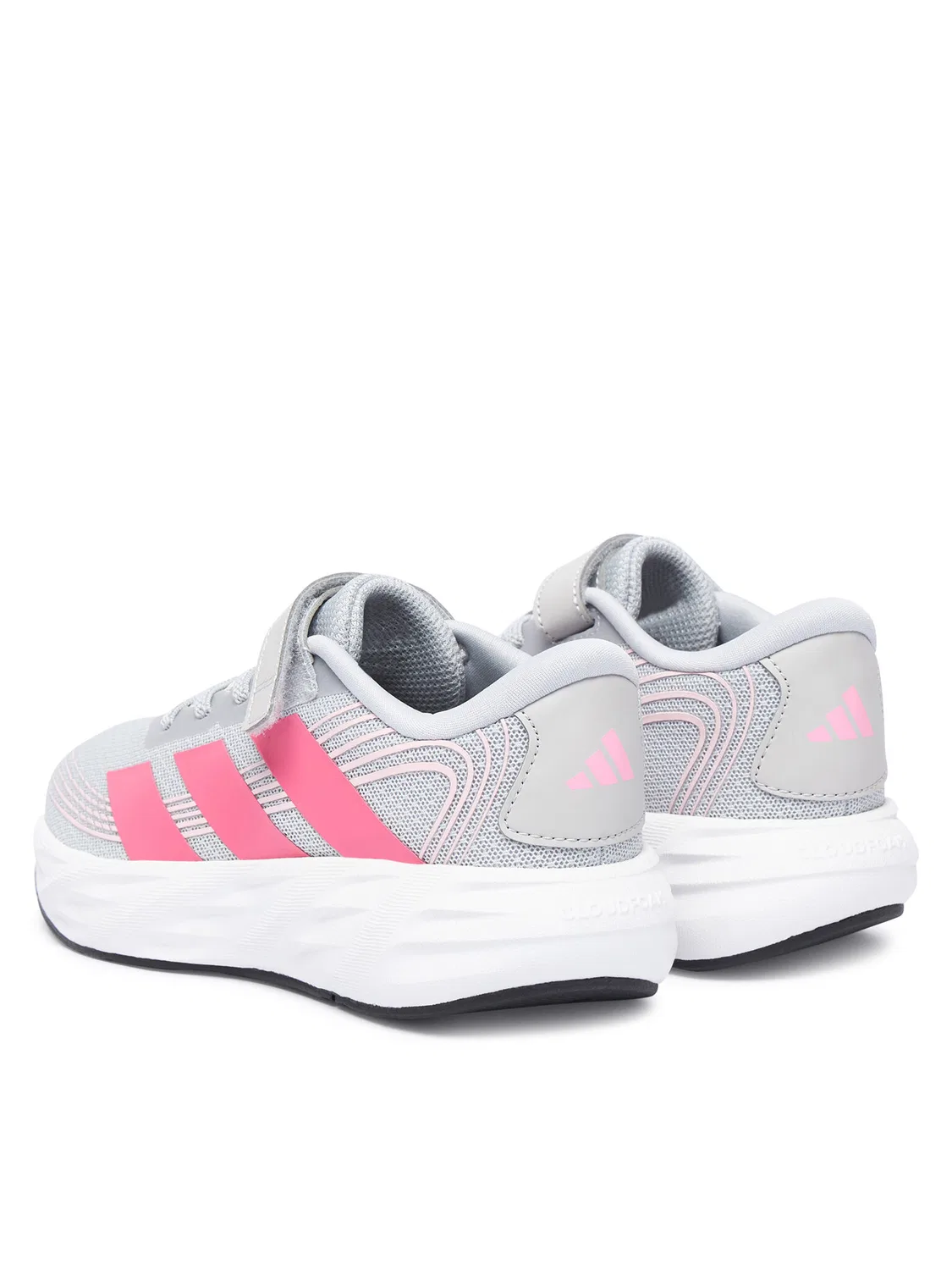 Кроссовки для девочки Galaxy Adidas, серый — фото 3