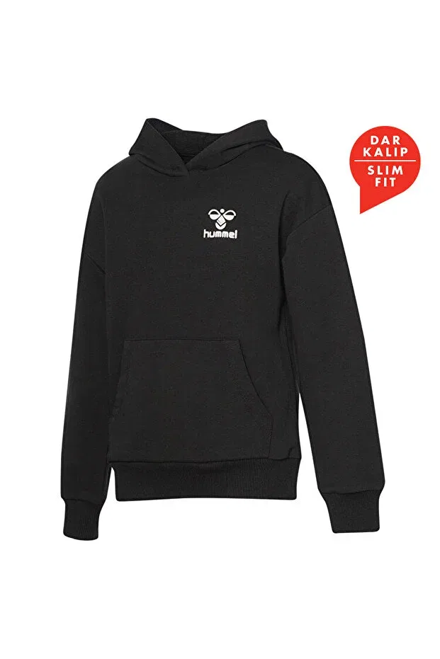 Детское худи для мальчиков с капюшоном Hummel, Black