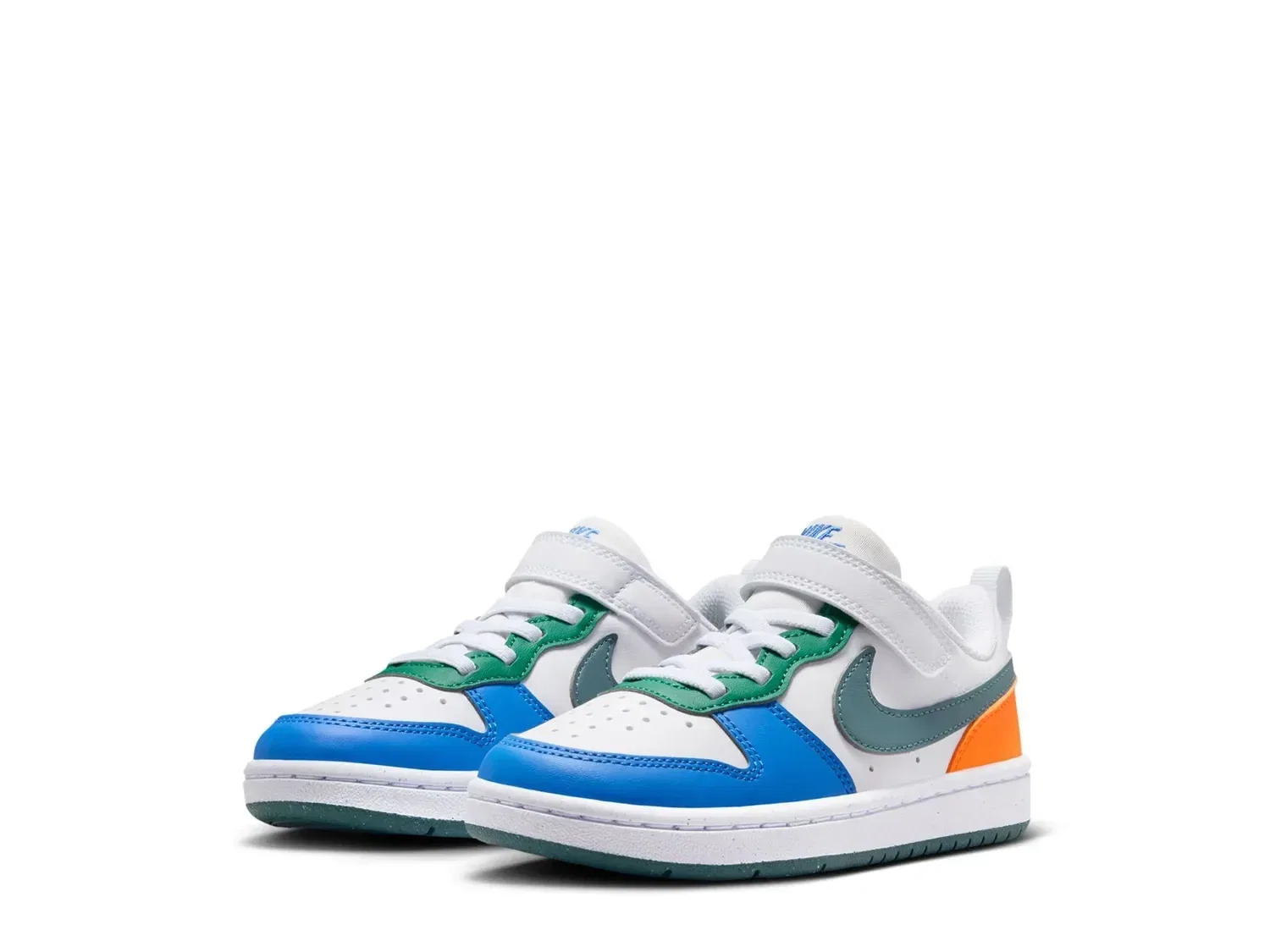 Кроссовки рекрафт низкие Court Borough Recraft Low, Nike, белый/мульти — фото 3