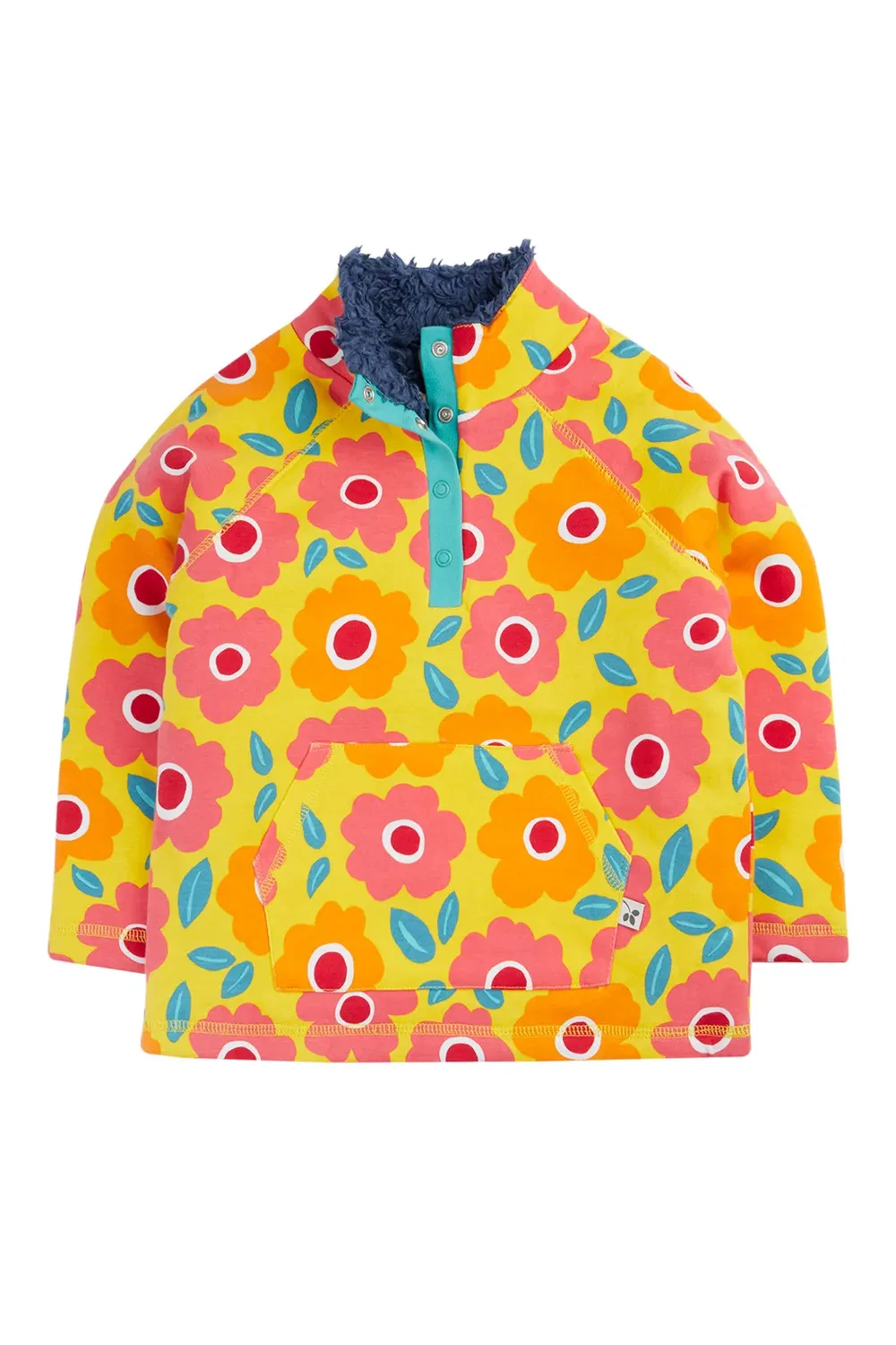 Детский флисовый свитшот Snuggle Fleece Frugi, Yellow